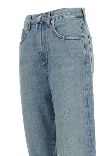 AGOLDE Jeans Mit Gerafftem Saum Blau 25 4