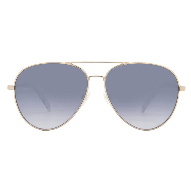 Rag and Bone RNB5052/G/S Pilot Sunglasses Grey Silver 59 2
