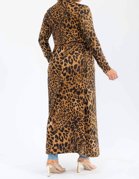 Karen T Design Cardigan Brown Large 4