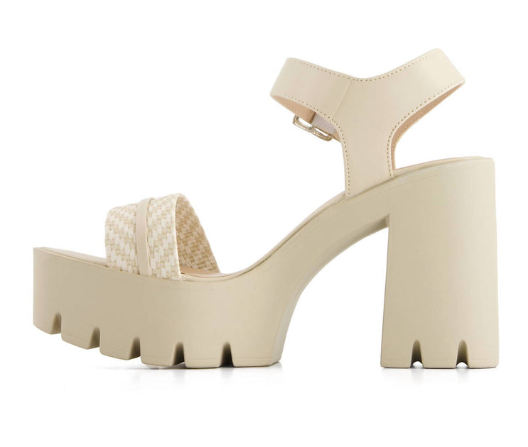 Andrea Women's Heeled Sandals Beige US 6 5