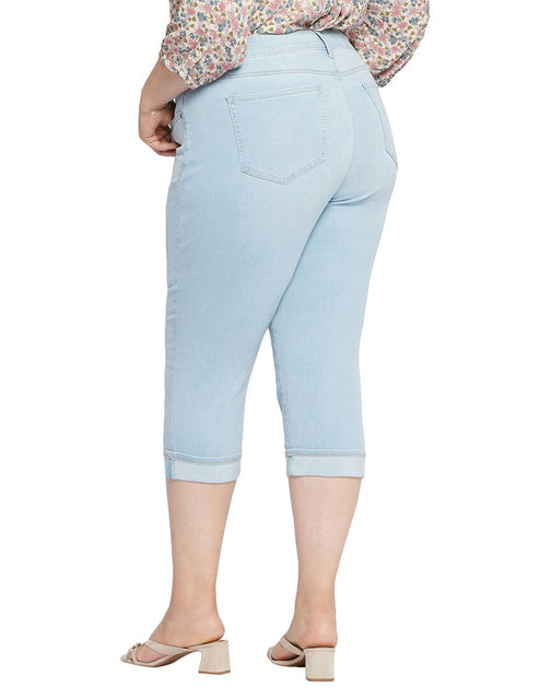 NYDJ Marilyn Brightside Crop Jean Blue US 26 3