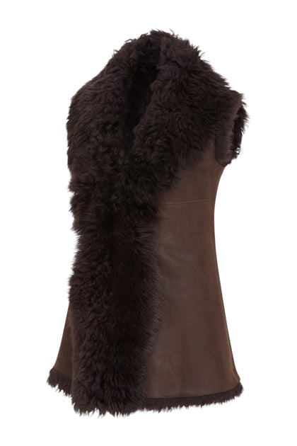 Infinity Parkes Womens Gilet Brown US 14 3