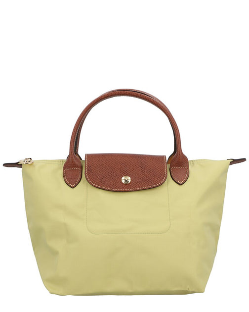 Longchamp Le Pliage Small Top Handle Bag Yellow 2