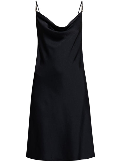 Versace Schwarzes knielanges Kleid 2