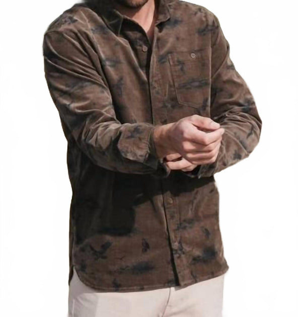 Jetty Shoals Corduroy Shirt Brown XXL 2