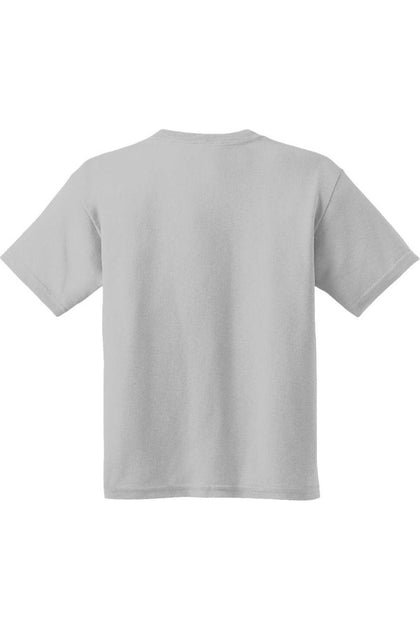 Gildan Batman Heavy Rust Logo Short Sleeve Youth Tee White XLarge 4