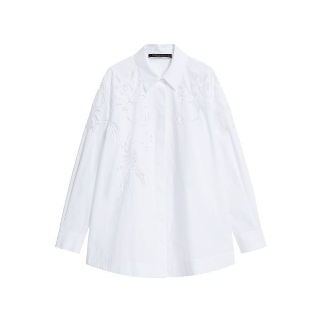 Marina Rinaldi Teorema Shirt White US 22 2