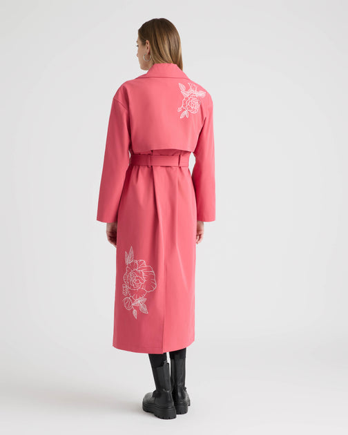NVLT Trench Coat Multi Large 3