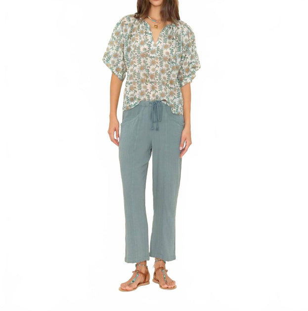 Xirena Ozzie Pant Green Small 2