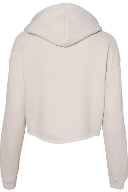 BELLA + CANVAS Crop Fleece Hoodie Multi Medium 3