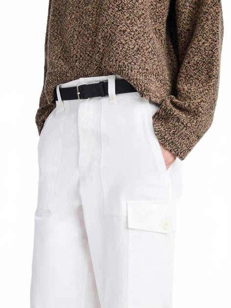 Proenza Schouler Octavia Pant White US 6 3