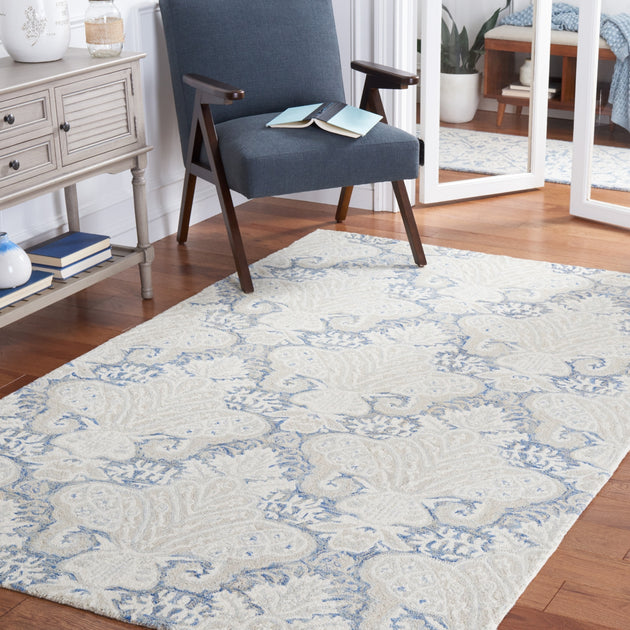 Safavieh MLP539 Area Rug Blue/Ivory 2