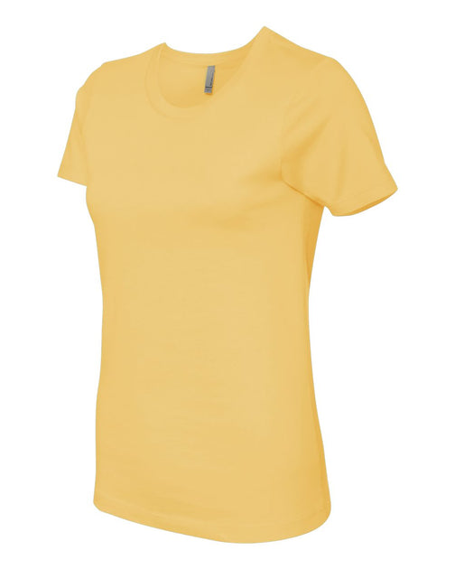 Next Level Women's Cotton T-Shirt Grey XLarge 3
