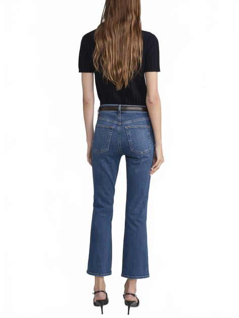 FRAME The Reboot Crop Jeans Blau 27 4