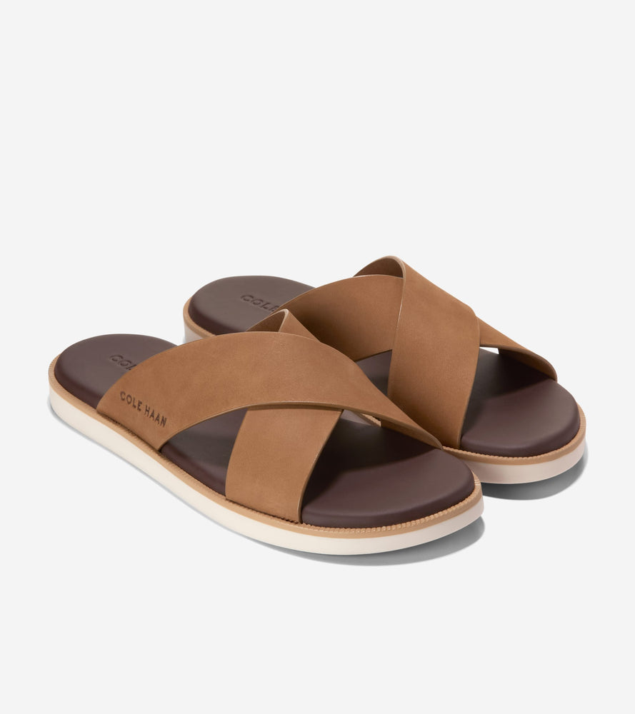 Cole Haan Men's Nantucket Cross Strap Sandals | ShopSimon