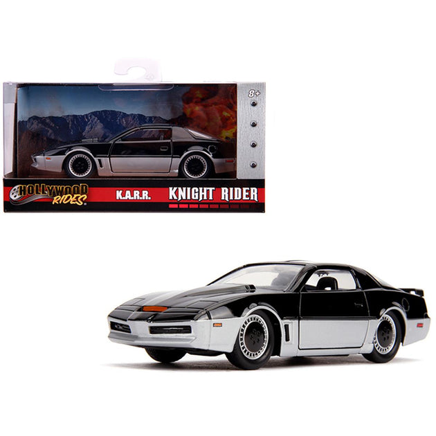 Jada Toys KARR Diecast Model Car Black & Silver 2