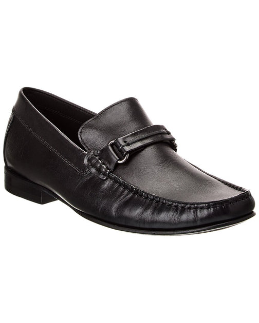 Donald Pliner Donnie Leather Loafer Black US 8 2