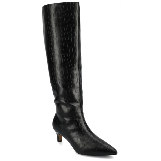 Journee Collection Tullip Knee-High Boots White US 7 2