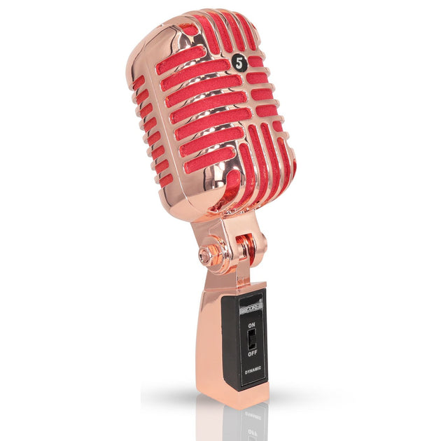5 Core Classic Retro Dynamic Microphone Black 2