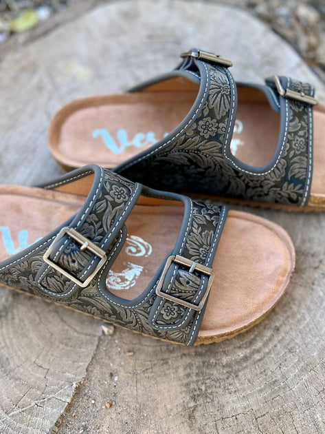 Very G Berry Comfort Sandals Grey US 6.5 4