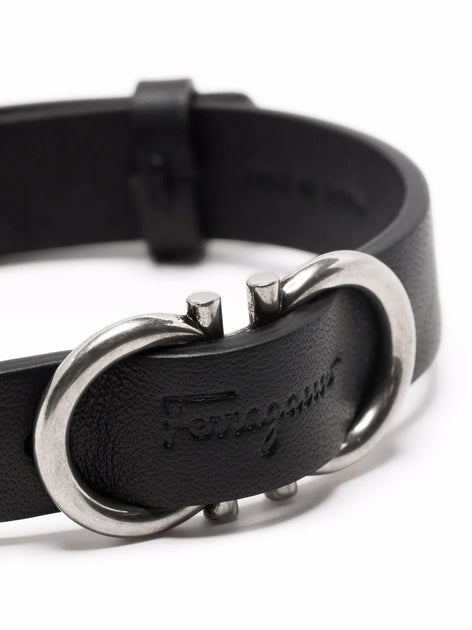 Salvatore Ferragamo Ferragamo Gancini Clasp Bracelet | ShopSimon
