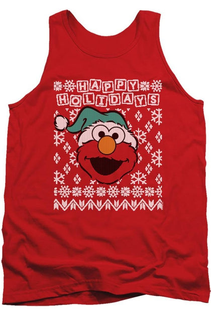 Gildan Sesame Street Elmo Tank Red XL 2