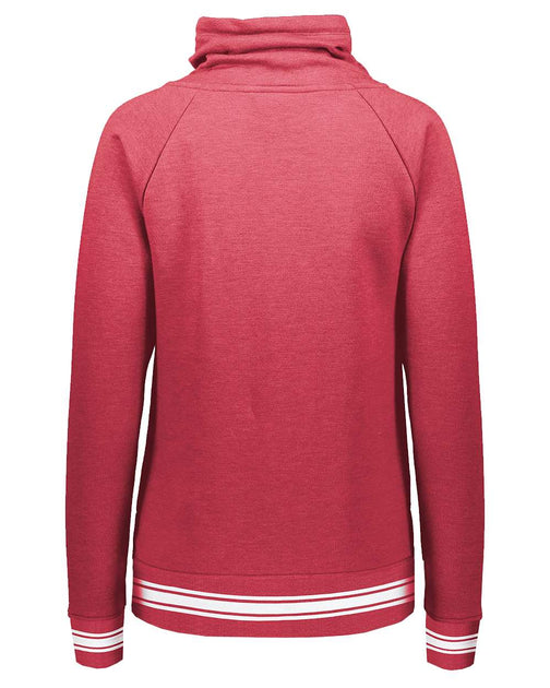 Holloway Women's All-American Fleece Funnel Neck Sweatshirt Multi Medium 7