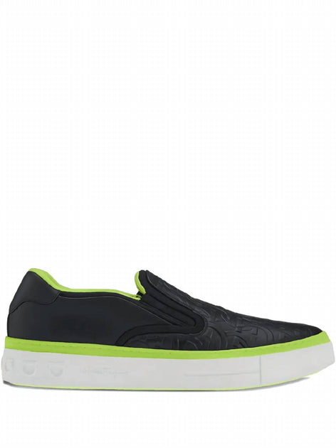 Salvatore Ferragamo Slip-On Sneaker Green US 6.5 2