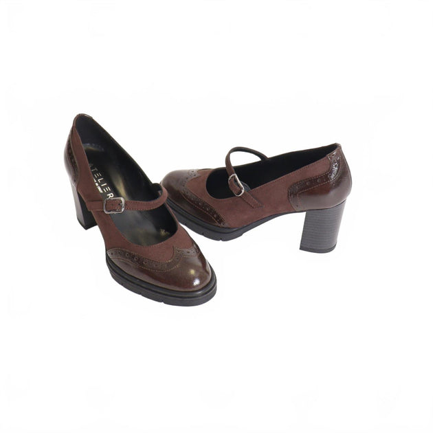Ateliers Rima Pump Brown 39 4