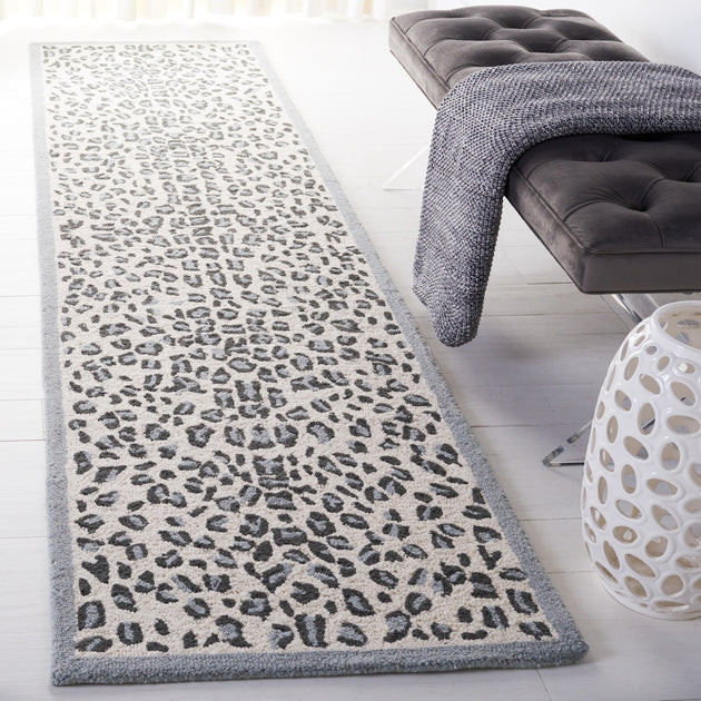 Safavieh MET868 Area Rug Grey/Ivory 3