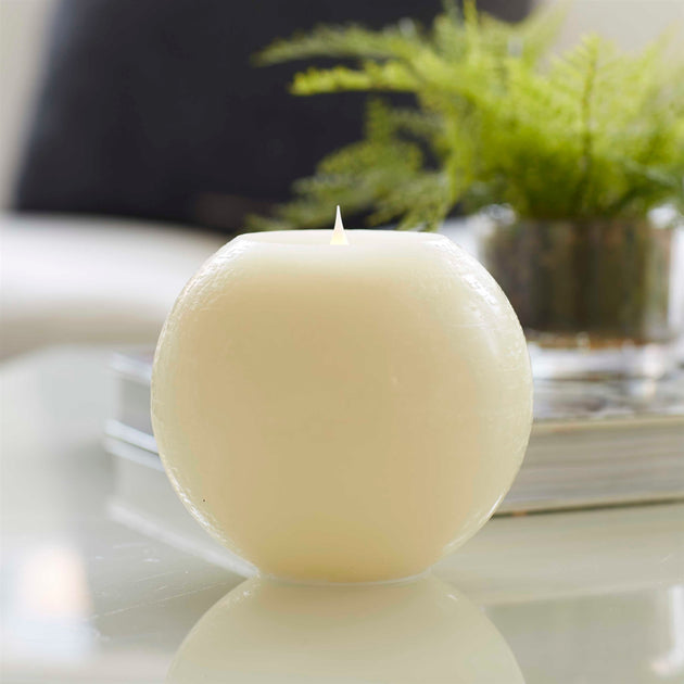 Hivvago Simplux LED Round Candle Beige 3