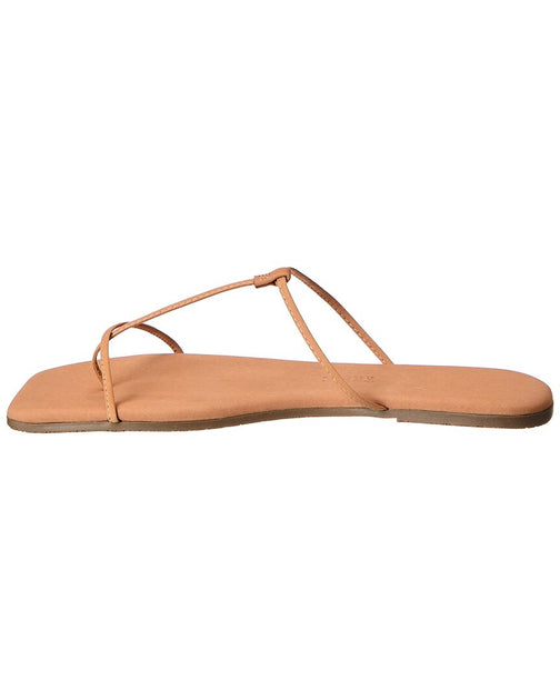 TKEES Chloe Suede Sandal Brown US 8 3