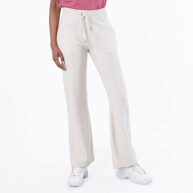 Versace Flared Towel Pants Bone US 2 2