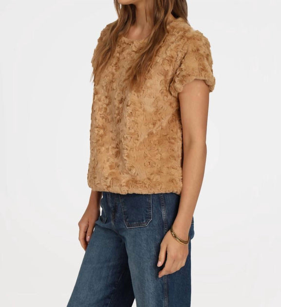 Dylan Grace Top Brown Medium 3