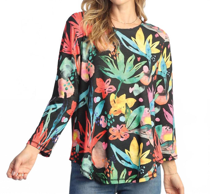Jess & Jane Vivid Top Multi 1X 2