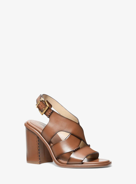 Michael Kors Raven Sandal Brown US 5 2