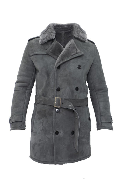 Infinity Kempston Mens Pea Coat Black XSmall 3