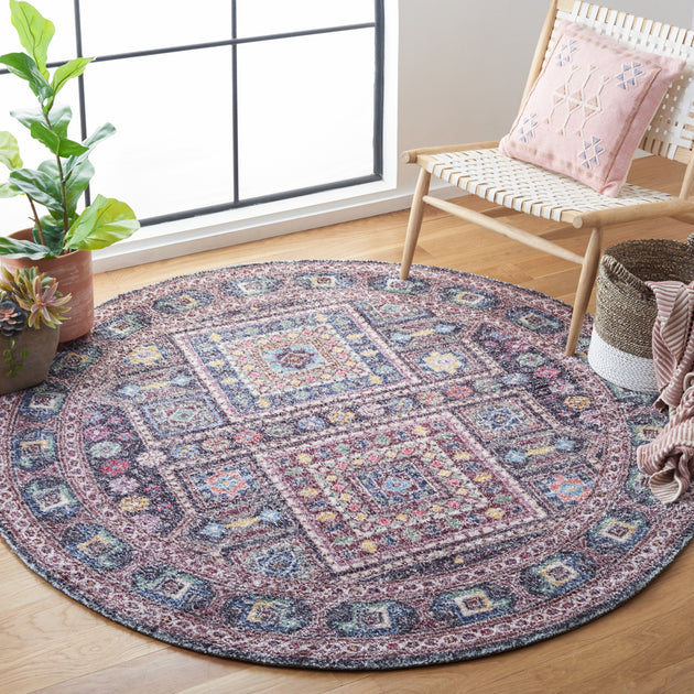 Safavieh CLV205 Area Rug Rust/Green 4