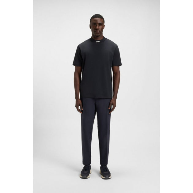T-shirt Logo-collar Boss Noir XXL 3