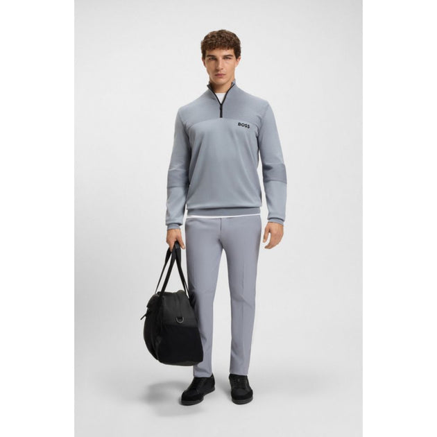 Boss Cuffed Pants Grey Large 3