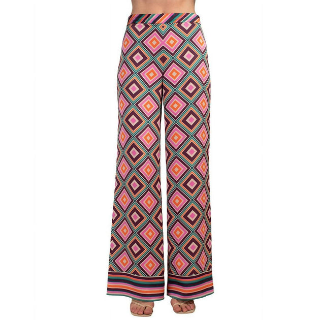 Trina Turk Bay Geometric Weite Hose Multi US 2 2