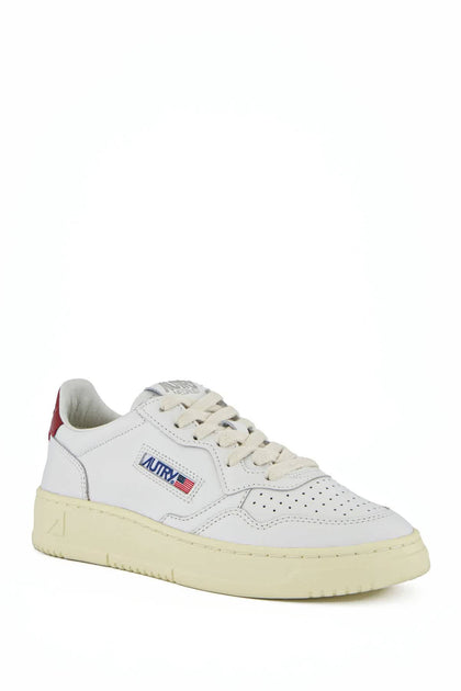 Autry Medalist Low-Top Sneakers White Brown US 10 4