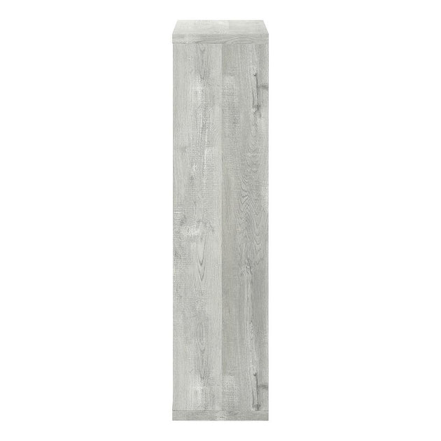 Monarch 5 Tier Bookcase Grey Laminate 4