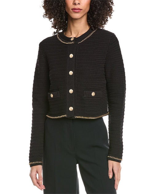 Toccin Cecilia Knit Jacket Black XSmall 2