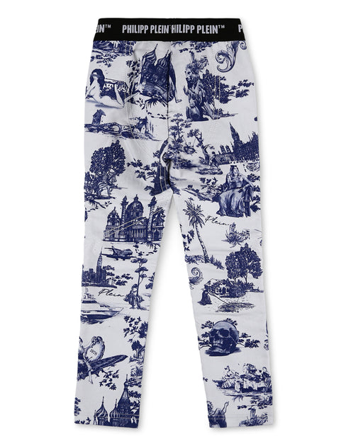 PHILIPP PLEIN En PLEIN air Jeggings Blue 8 Years 4