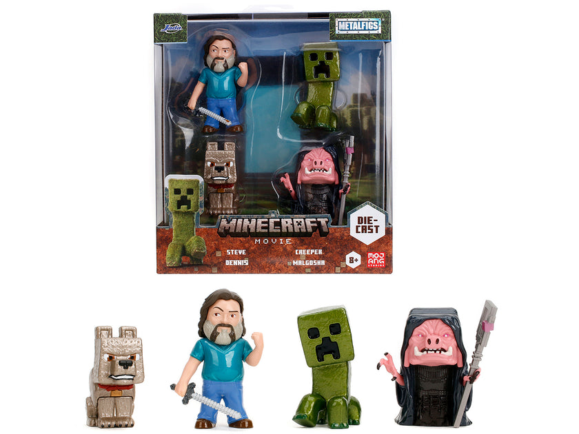 Jada Metalfigs A Minecraft Movie Diecast Figures Set Multicolor 2
