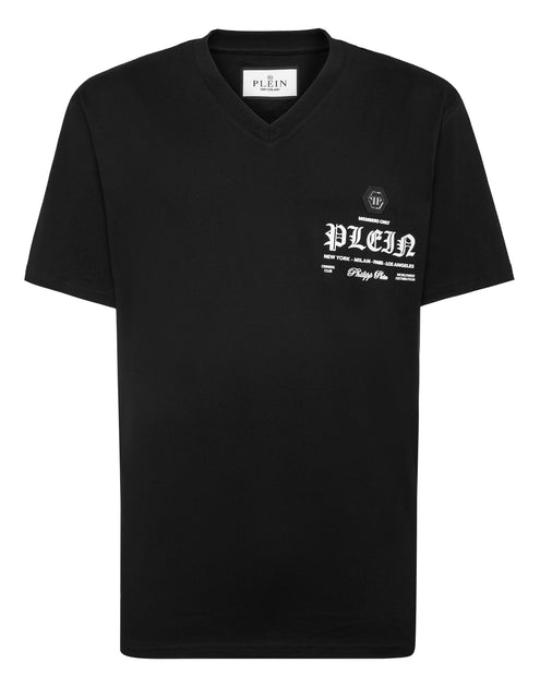Philipp Plein V-Ausschnitt T-Shirt Weiß Small 2