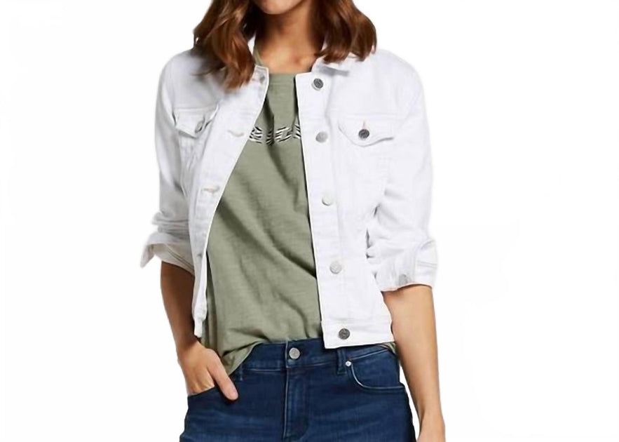 Bianco Jean Jacket White XS 3