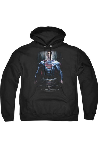 Gildan Batman V Superman Ground Zero Sweat à Capuche Noir Small 2