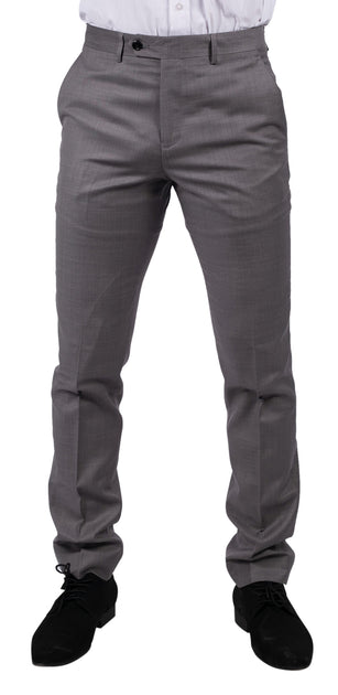 Paul Andrew Charles Light Formal Trousers Grey 28 2